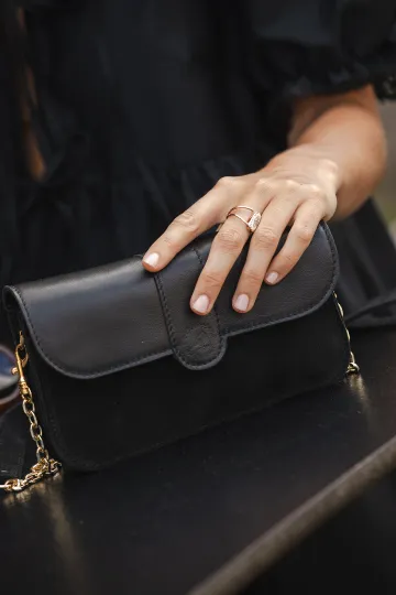 Portefeuille & sac - Harold - Noir charbon