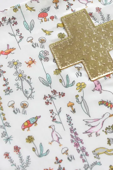 Protège carnet de santé Liberty - Céleste