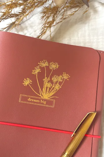 Carnet cuir - Le Notebook - Pampa