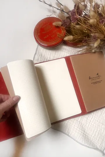 Carnet cuir - Le Notebook - Pampa