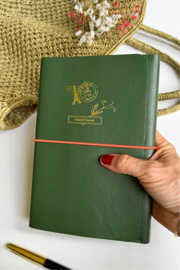 Carnet cuir - Le Notebook - Agave