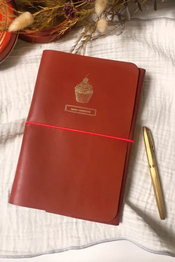 Carnet cuir - Le Notebook - Tomette