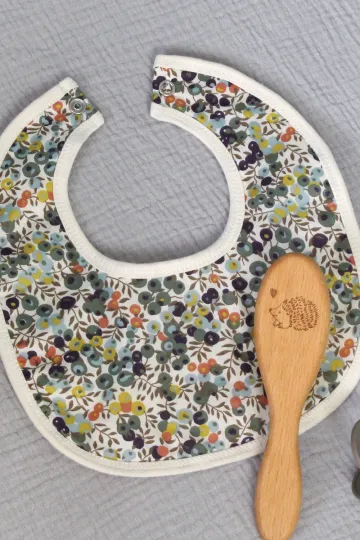 Bavoir naissance pression - Ruben