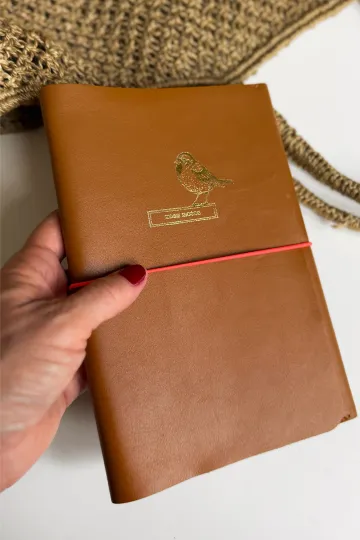 Carnet cuir - Le Notebook - Caramel