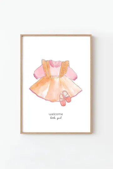 Carte postale - Welcome little girl