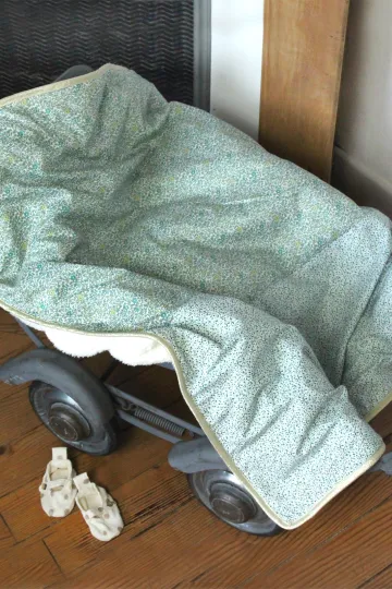 Couverture polaire & Liberty - Andrea