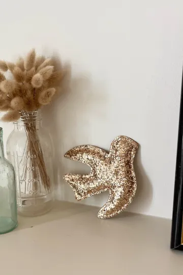 Déco paillettes - Hirondelle Or