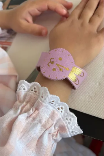 Montre enfant Lapin - Lilas