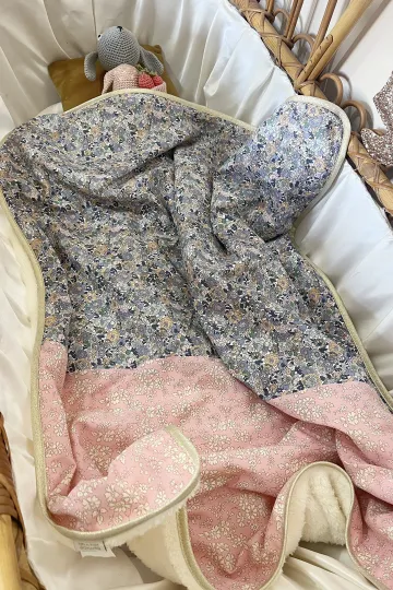 Couverture polaire & Liberty - Jenny