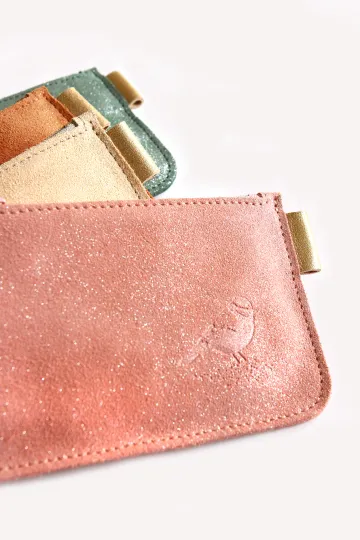 Porte monnaie pailleté - Coquillage