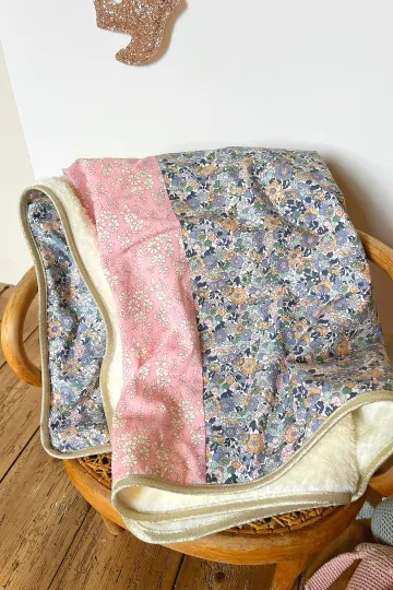Couverture polaire & Liberty - Jenny
