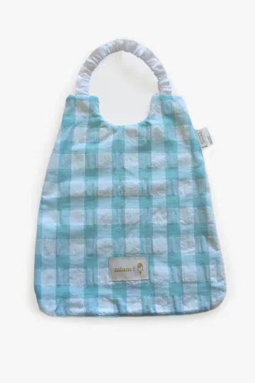 Serviette élastique vichy - Lagon