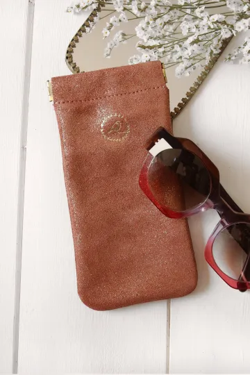 Etui lunettes - Argile