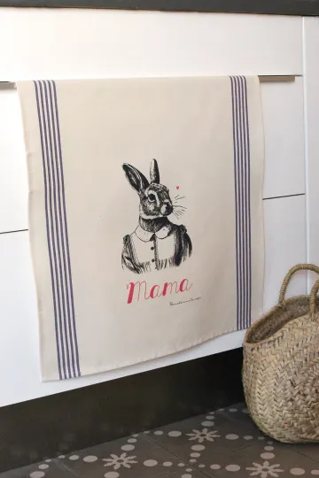 torchon de cuisine made in france barnabe aime le café