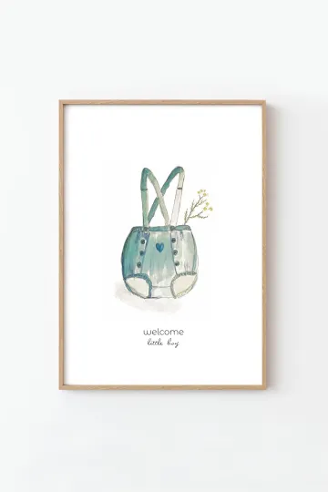 Carte postale - Welcome little boy