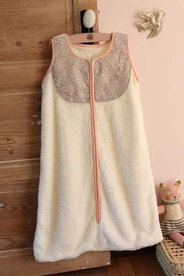 Gigoteuse Liberty et polaire - Juliette Taille  6-24 mois