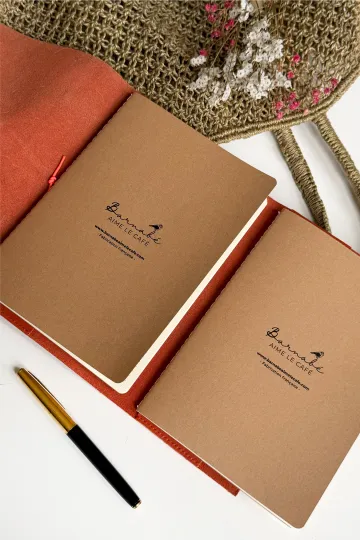 Carnet cuir - Le Notebook - Tomette
