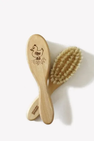 Brosse à cheveux bébé - Canard