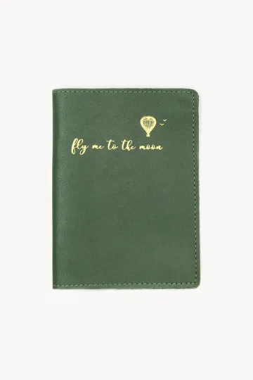 Etui Passeport cuir - Agave