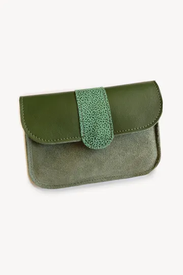 Portefeuille femme - Pipa - Panthère émeraude