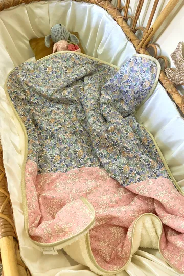 Couverture polaire & Liberty - Jenny