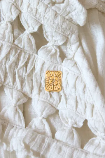 Mini broche - Mystic  Trèfle