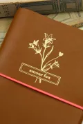 Carnet cuir - Le pocket - Caramel