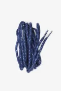 Lacets de chaussures lurex - Navy