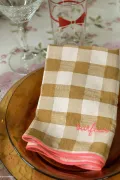 Serviette de Table moutarde - Surfeur