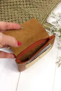 Porte monnaie - Mon essentiel - Caramel