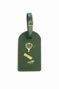 Etiquette de bagage cuir - Agave