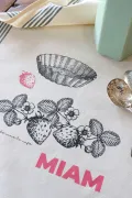 TORCHON DE CUISINE SÉRIGRAPHIÉ - Tartelette