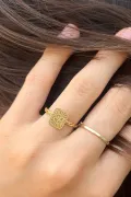 Collab Adorabili - Bague Mystic - trèfle