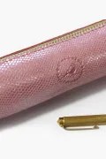 Trousse à crayons - Lézard rose