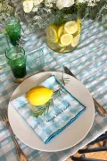 Serviette de Table Lagon - Manger rire s'aimer