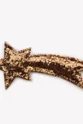 Déco paillettes - Etoile filante Bronze