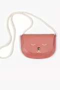 sac chat fille rose cordon blanc