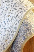 Coupons de tissu Liberty - Danjo bleu - 150 x 17 cm