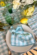 Serviette de Table Lagon - Manger rire s'aimer