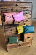 Porte cartes CB - enveloppe Bubble gum
