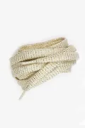 Lacets de chaussures lurex - Avoine