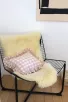 coussin volant vichy rose