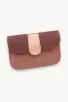 portefeuille femme 100% cuir rose Barnabé aime le café production française