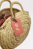 Etiquette de bagage cuir - Pampa