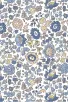 Coupons de tissu Liberty - Danjo bleu - 150 x 17 cm